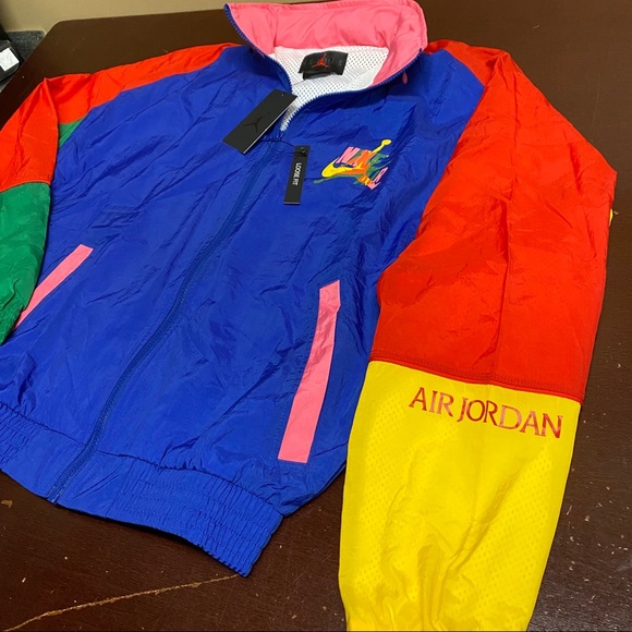 Nike Air Jordan Jumpman Classic Jacket Windbreaker - Picture 4 of 5